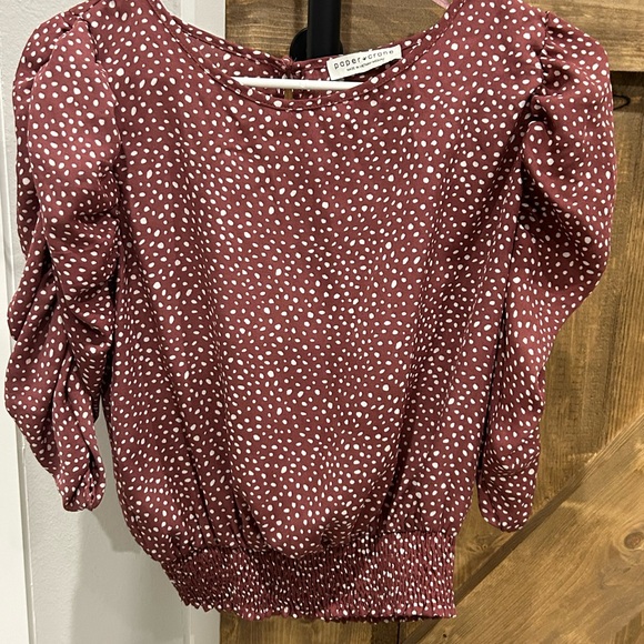 Dress top with ruffle sleeves. - Picture 2 of 5